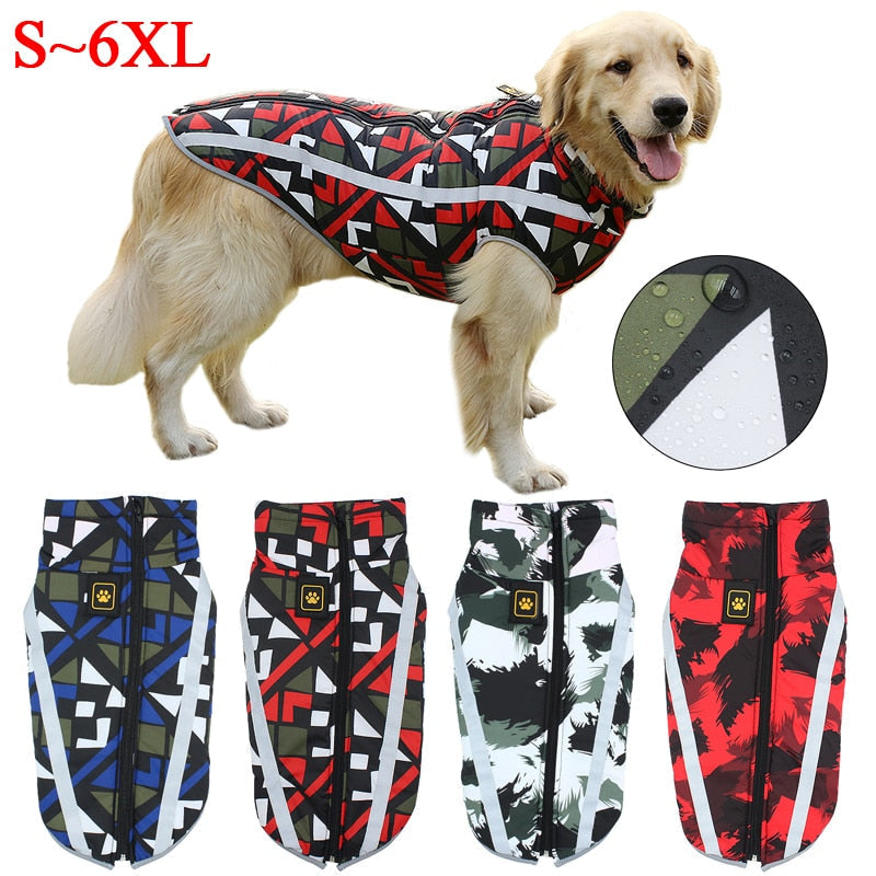 HKM-5832125 Warm Casual Dog Clothes Made of Polyester and PP Cotton for All Breeds