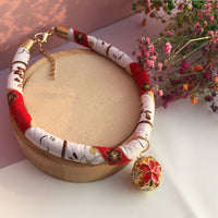 HKM-5835709 Striped Nylon Collars for Cats and Dogs - Multiple Sizes Available