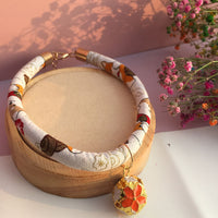 HKM-5835709 Striped Nylon Collars for Cats and Dogs - Multiple Sizes Available