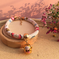 HKM-5835709 Striped Nylon Collars for Cats and Dogs - Multiple Sizes Available