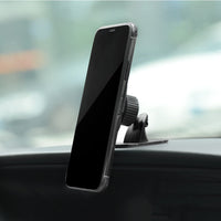 HKM-583571 Universal Car Phone Holder - Adjustable Bracket for Most Smartphones, Sleek Black Design