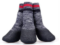 HKM-583763 Waterproof Large Golden Retriever Outing Socks for Autumn and Winter