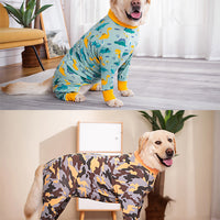 HKM-5837885 All-Inclusive Belly Four-Legged Pet Clothing in Various Sizes - Comfortable Cotton Material