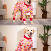 HKM-5837885 All-Inclusive Belly Four-Legged Pet Clothing in Various Sizes - Comfortable Cotton Material