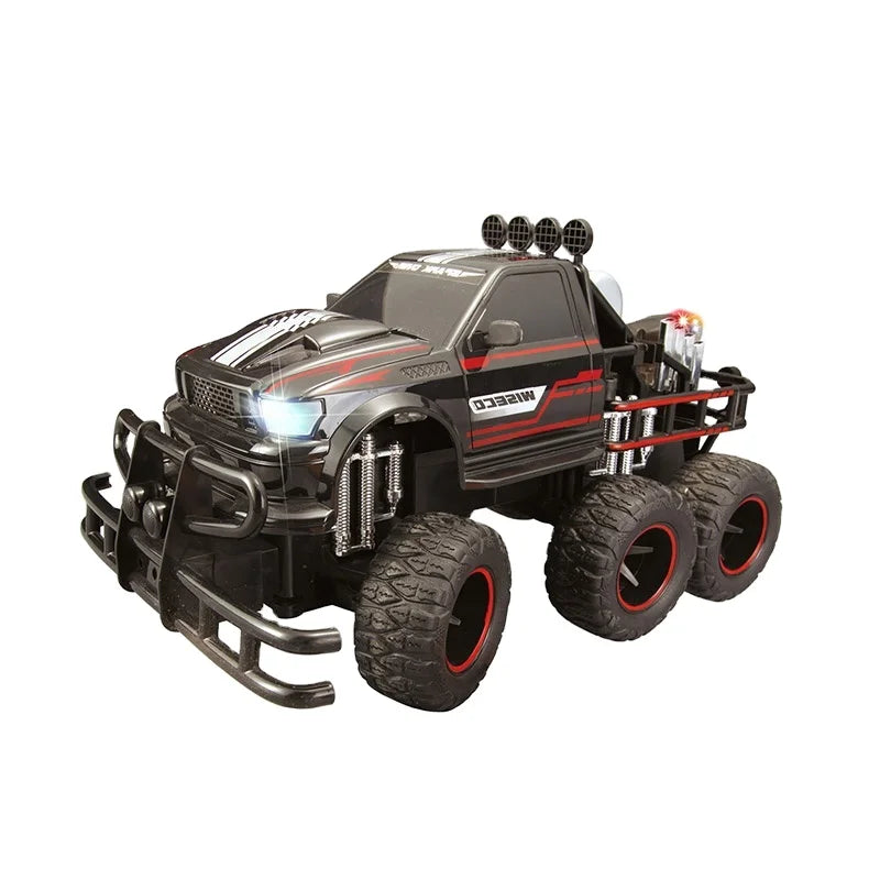 HKM-583827 6x6 Remote Control Monster Truck for Kids - Electric RC Car, Ready-to-Go, Indoor/Outdoor Use, Ages 2-7