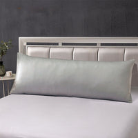 HKM-583827 Washed Silk Satin Pillowcase - 20x54in, Modern Design, Double Pillow Compatibility