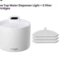 HKM-5839549 Smart Wireless Pet Water Dispenser with 24-Hour Water Quality Monitoring for Cats and Dogs