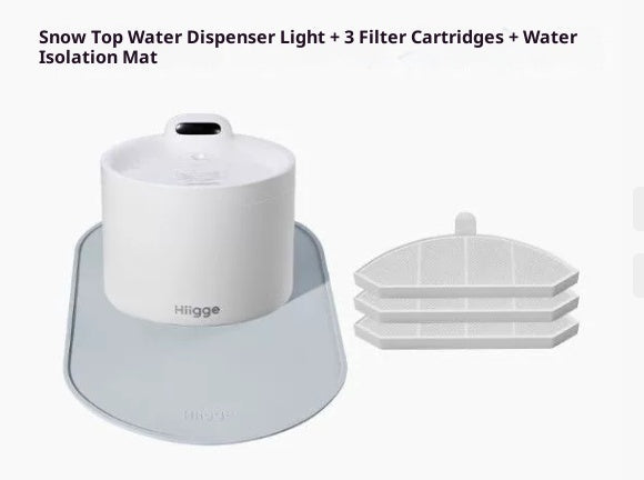 HKM-5839549 Smart Wireless Pet Water Dispenser with 24-Hour Water Quality Monitoring for Cats and Dogs