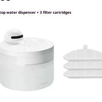 HKM-5839549 Smart Wireless Pet Water Dispenser with 24-Hour Water Quality Monitoring for Cats and Dogs