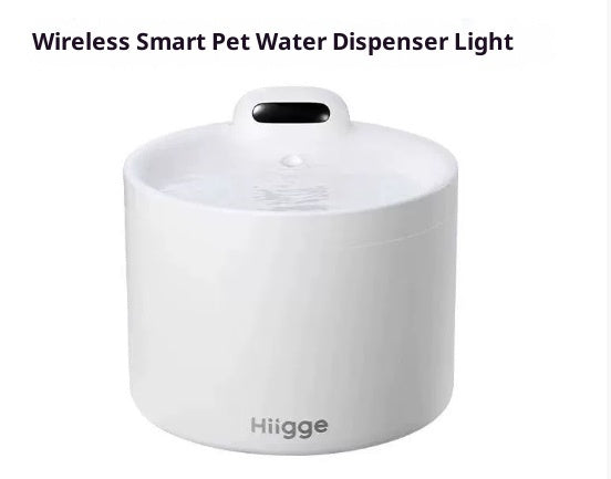 HKM-5839549 Smart Wireless Pet Water Dispenser with 24-Hour Water Quality Monitoring for Cats and Dogs