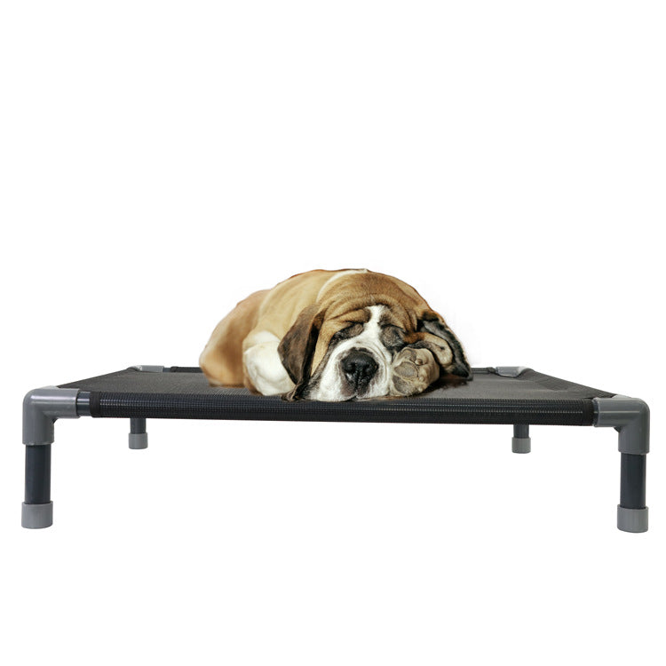 HKM-5840957 Moisture-Proof Detachable Pet Bed for Dogs and Cats - Black, 62x53x13 cm