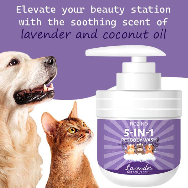 HKM-5841341 Pet Shower Gel for Lasting Fragrance and Sterilization - 100g