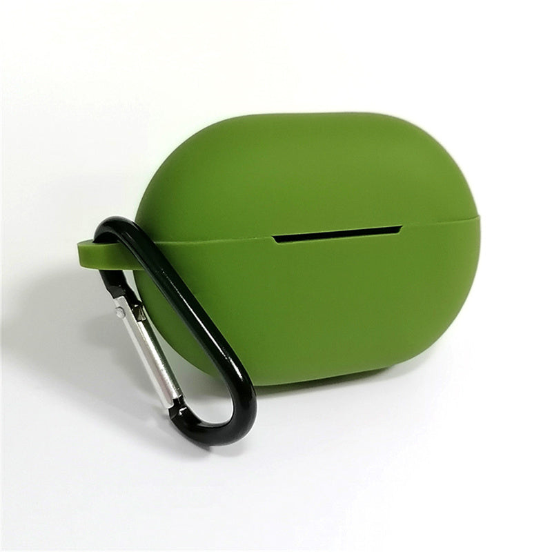 HKM-584211 Silicone Protective Sleeve for Huawei FreeBuds Pro with Anti-Lost Carabiner