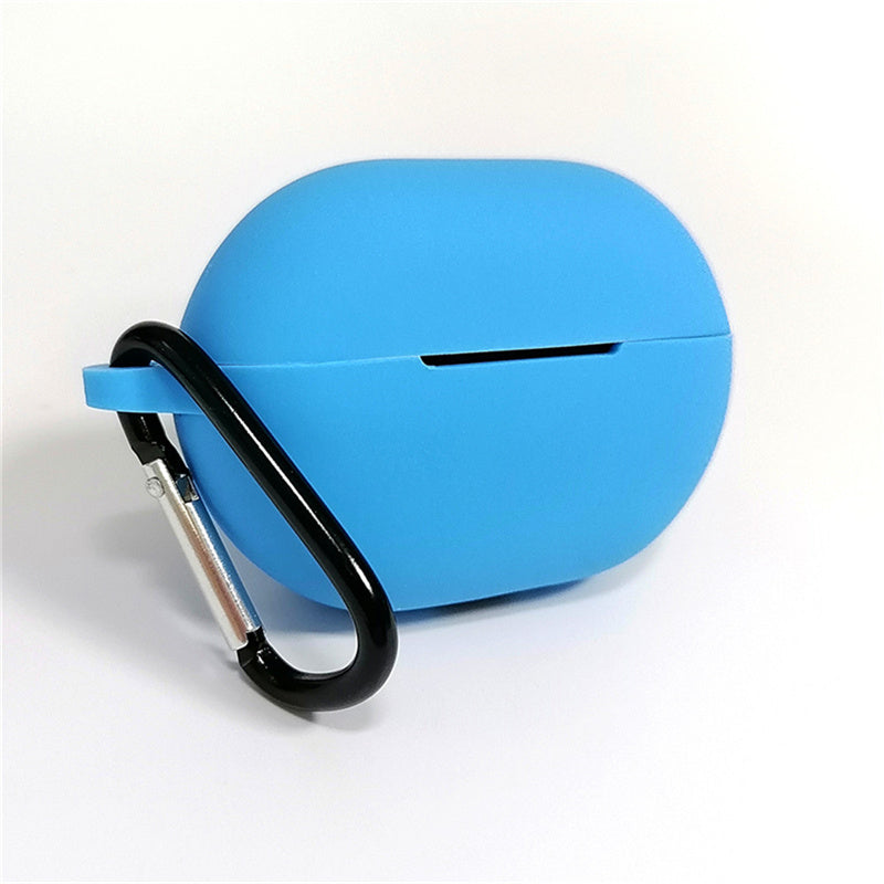 HKM-584211 Silicone Protective Sleeve for Huawei FreeBuds Pro with Anti-Lost Carabiner