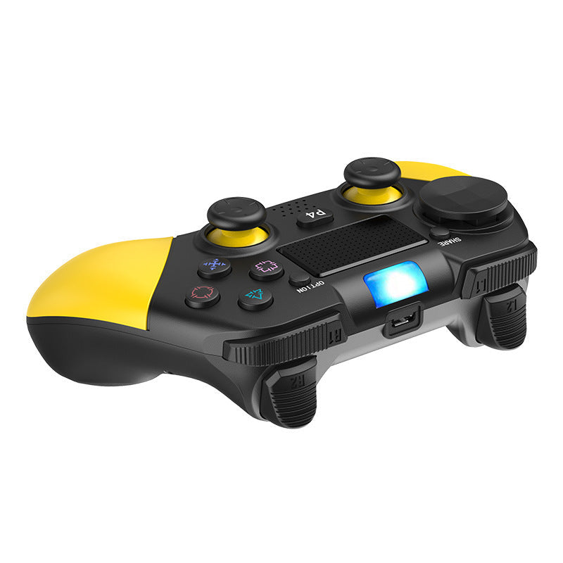 HKM-584339 Wireless Bluetooth Controller for PS4 Slim and Pro Game Consoles with USB Interface and Vibration Function