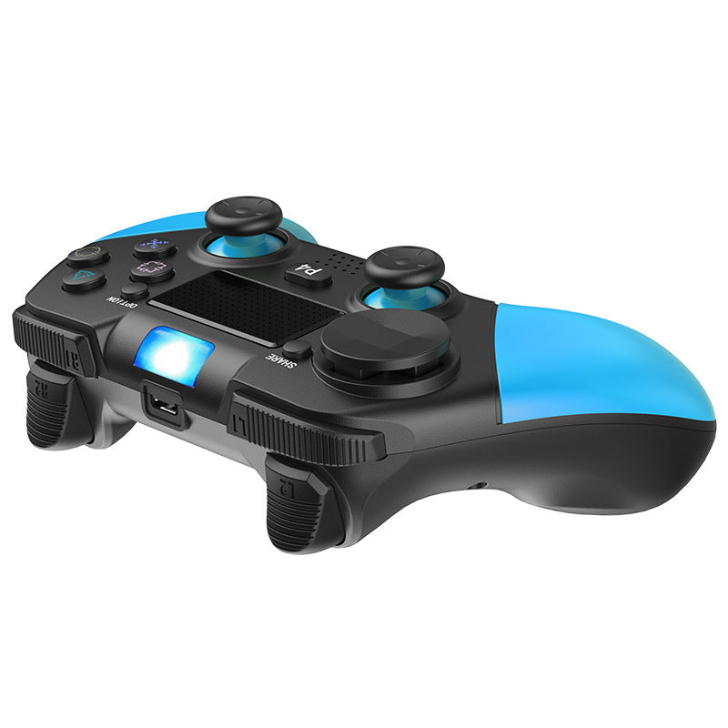 HKM-584339 Wireless Bluetooth Controller for PS4 Slim and Pro Game Consoles with USB Interface and Vibration Function