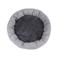 HKM-5843517 Soft and Comfortable Winter Pet Bed with Pp Cotton Filling in Light Gray or Pink Options