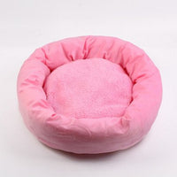 HKM-5843517 Soft and Comfortable Winter Pet Bed with Pp Cotton Filling in Light Gray or Pink Options