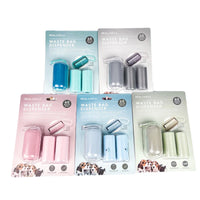 HKM-584531 Biodegradable Dog Poop Waste Bags with Holder Dispenser in Assorted Colors