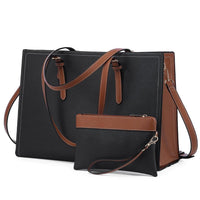 HKM-584723 Elegant Women’s Handbag Set with Anti-Theft Shoulder Bag, Wallet, and Laptop Tote with USB Port