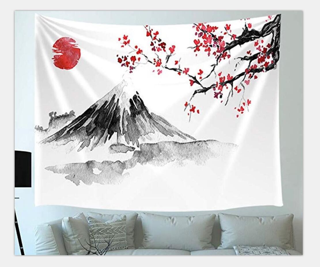 HKM-584723 European-Style Polyester Digital Printing Home Tapestry for Decorative Wall Art
