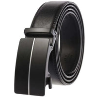 HKM-584723 Genuine Cow Leather Men's Designer Belt - Sophisticated and Durable Accessory