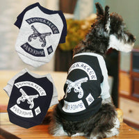 HKM-5847613 Cotton Teddy Dog T-Shirt for Small Breeds - Various Sizes Available