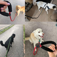 HKM-5849021 Comfortable Nylon Dog Leash 1.5m Reflective Heavy Duty for Small to Medium Pets