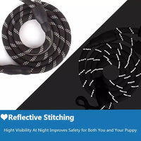 HKM-5849021 Comfortable Nylon Dog Leash 1.5m Reflective Heavy Duty for Small to Medium Pets
