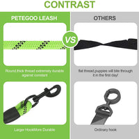 HKM-5849021 Comfortable Nylon Dog Leash 1.5m Reflective Heavy Duty for Small to Medium Pets
