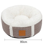 HKM-5849277 Super Soft Warm Pet Bed with Lamb Wool for All Ages - Comfortable, Lightweight, and Supportive