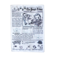 HKM-5850045 Pet Dog Sound Paper Toy - Cloth and Sound Paper Newspaper for Playtime, 25x18cm