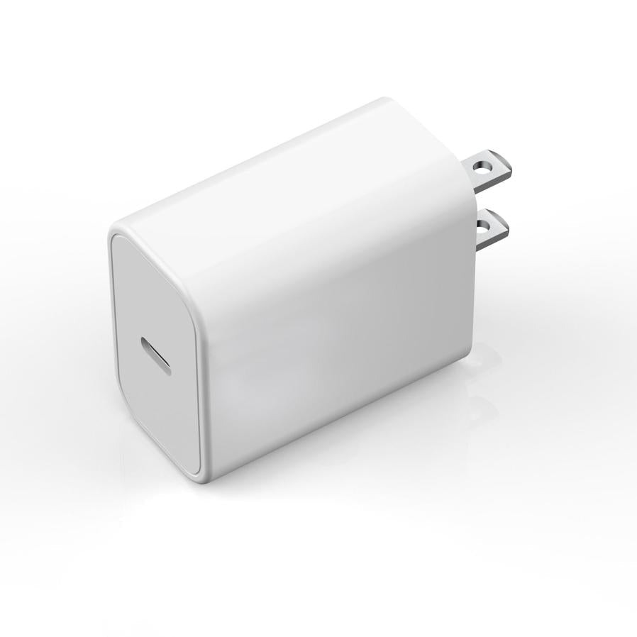 HKM-585043 Type-C Android Charger with CCC and UL Certification - White