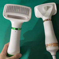 HKM-5850813 Pet Hair Dryer for Dogs and Cats - Integrated Hot Air Comb with Three Gear Adjustment