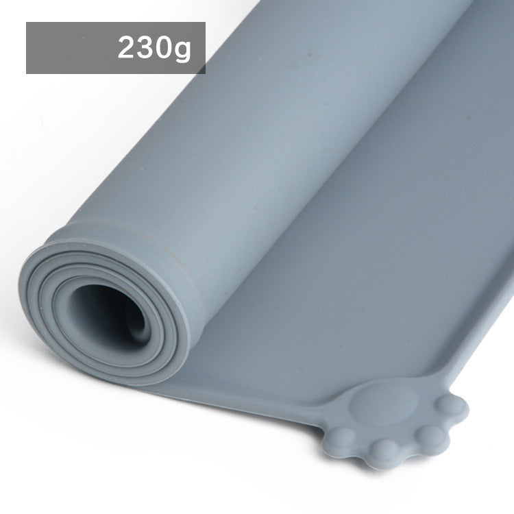 HKM-5851069 Silicone Pet Feeding Mat - Food Grade, Easy to Clean, Non-Slip Design, 48.5x30x0.5cm