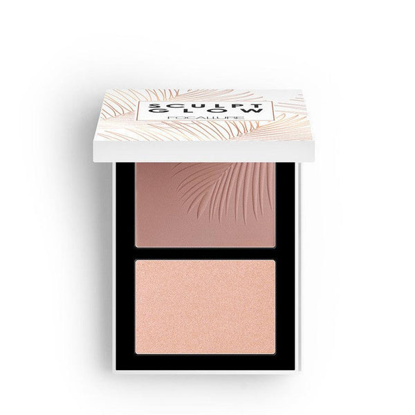 HKM-585235 Two-Color Highlight Trimming Disc for Glitter Nose and Shadow Silhouette