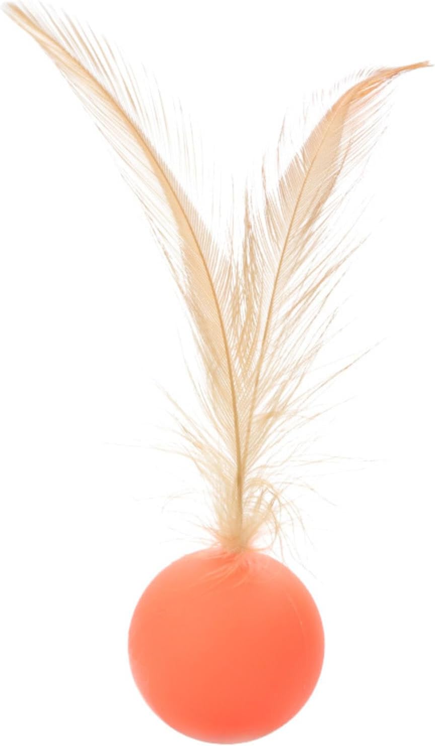HKM-5852477 Interactive Bouncy Ball for Cats and Dogs - Colorful High Elastic Chew Toy for Endless Fun and Exercise
