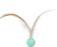 HKM-5852477 Interactive Bouncy Ball for Cats and Dogs - Colorful High Elastic Chew Toy for Endless Fun and Exercise