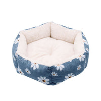 HKM-5853245 Cozy Pet Nest Dog Kennel in Yellow, Red, Green, and Dark Blue - Available in Sizes S and M