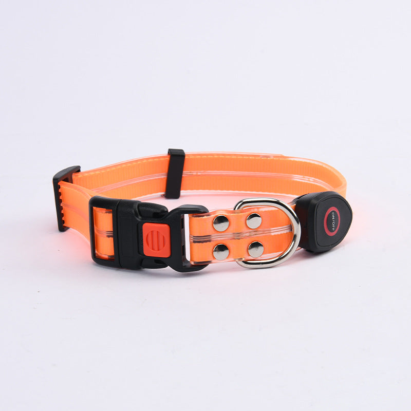 HKM-5854781 LED Collar with Hand Holding Rope for Pets in Multiple Colors