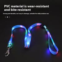 HKM-5854781 LED Collar with Hand Holding Rope for Pets in Multiple Colors