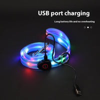 HKM-5854781 LED Collar with Hand Holding Rope for Pets in Multiple Colors