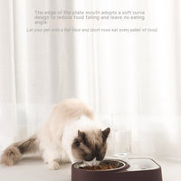 HKM-5855165 Automatic Stainless Steel Pet Water Feeding Bowl ¨C Integrated Tableware for Dogs and Cats in Brown, Blue, Pink