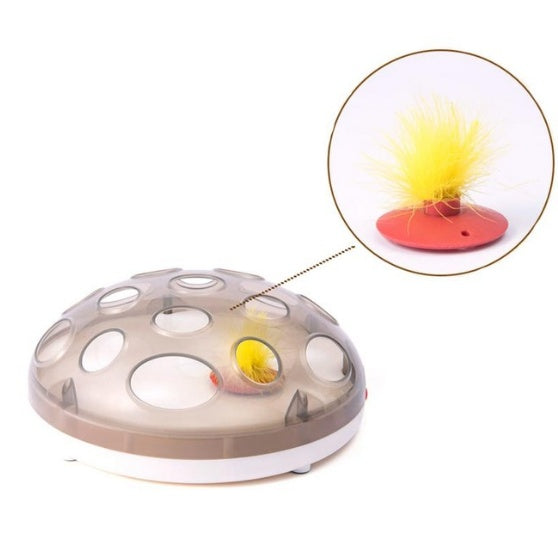 HKM-5855805 Magnetic Levitation Electric Cat Toy Carousel for Interactive Play and Training