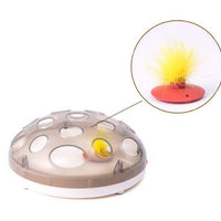HKM-5855805 Magnetic Levitation Electric Cat Toy Carousel for Interactive Play and Training