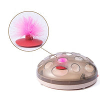 HKM-5855805 Magnetic Levitation Electric Cat Toy Carousel for Interactive Play and Training