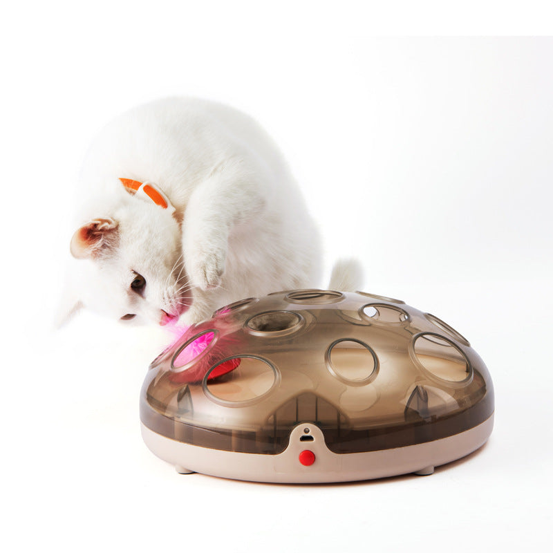 HKM-5855805 Magnetic Levitation Electric Cat Toy Carousel for Interactive Play and Training