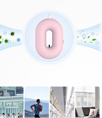 HKM-585683 Portable Air Purifier for Clean Air On-the-Go