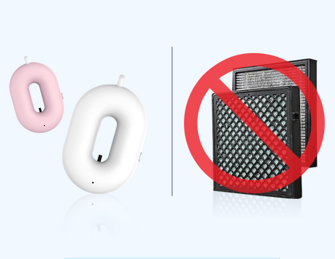 HKM-585683 Portable Air Purifier for Clean Air On-the-Go