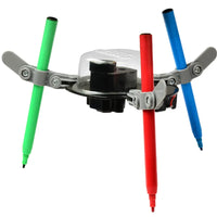 HKM-585747 Creative DIY Doodling Robot Toy for Kids - Educational ABS Plastic Drawing Machine